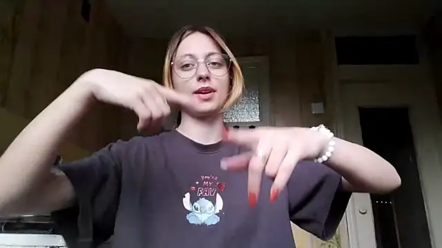 Show modela Michelllle na web-kameri
