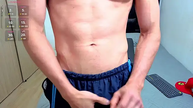 Luke_Muscle Pertunjukan Webcam