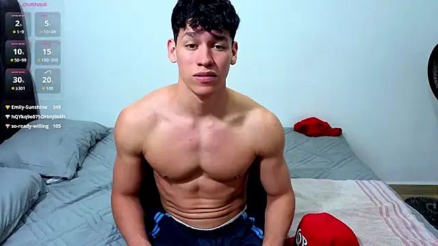 Luke_Muscle Pertunjukan Webcam