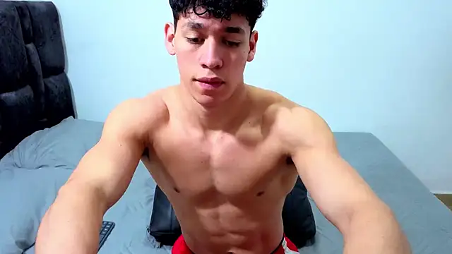 Luke_Muscle Pertunjukan Webcam