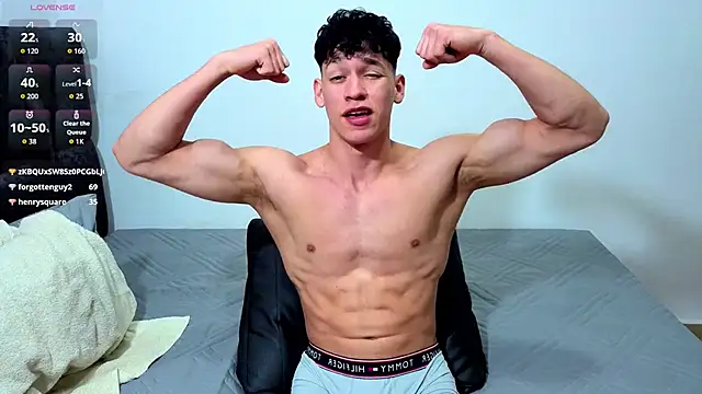 Luke_Muscle: вебкам-шоу