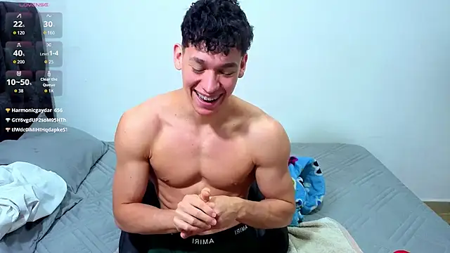 Luke_Muscle 网络视讯表演