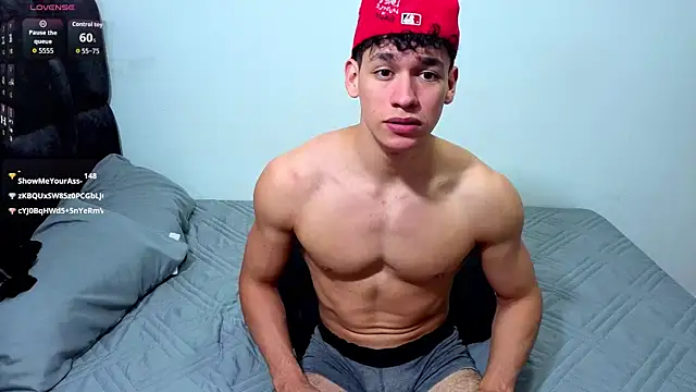 Luke_Muscle Pertunjukan Webcam