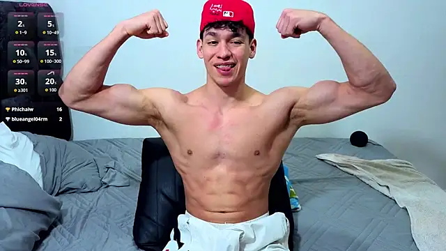Luke_Muscle Webcam show