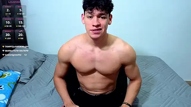 Luke_Muscle webkamerás műsora