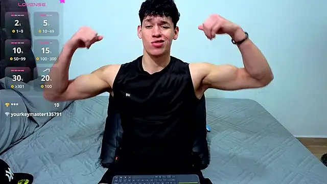 Luke_Muscleのウェブカメラショー