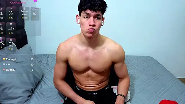 Luke_Muscle Pertunjukan Webcam