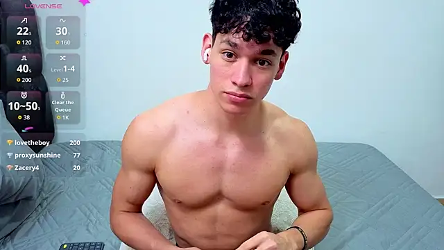 Luke_Muscle webcam show