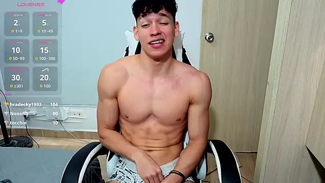 Luke_Muscle Pertunjukan Webcam