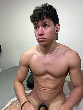 Luke_Muscle Pertunjukan Webcam