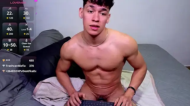 Luke_Muscleのウェブカメラショー
