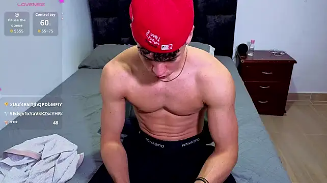 Luke_Muscle webkamerás műsora