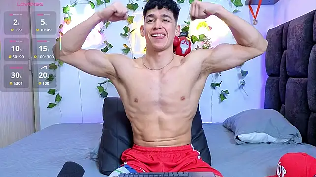 Luke_Muscle Adlı Modelin Web Kamerası Şovu