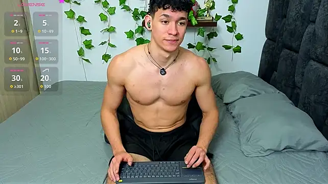 Pertunjukan Kamera Web Luke_Muscle