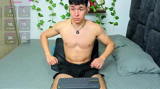 Luke_Muscle Pertunjukan Webcam