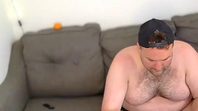 Show modela ChubbyGayBigFeet na web-kameri