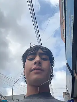 Show de SantyFoxxs na webcam