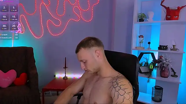Show modela mike_crist na web-kameri