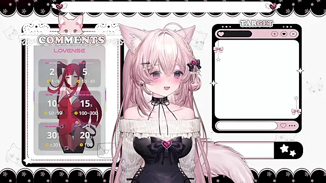 XXX chat uživo modela Fatis-Rin-Meow