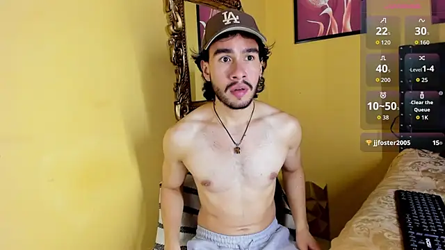 Show de theo_riviera na webcam