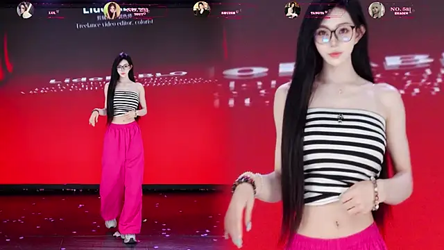 Show de TF-001 na webcam