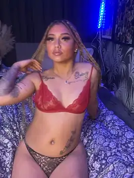 Show de YoungXylena na webcam