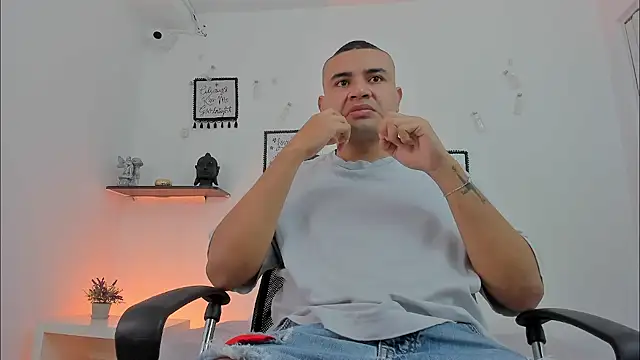 Show de DamianBlazze na webcam