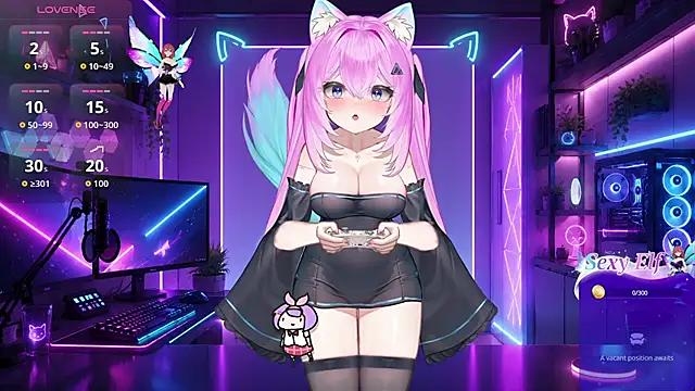 Mei_Azure Pertunjukan Webcam