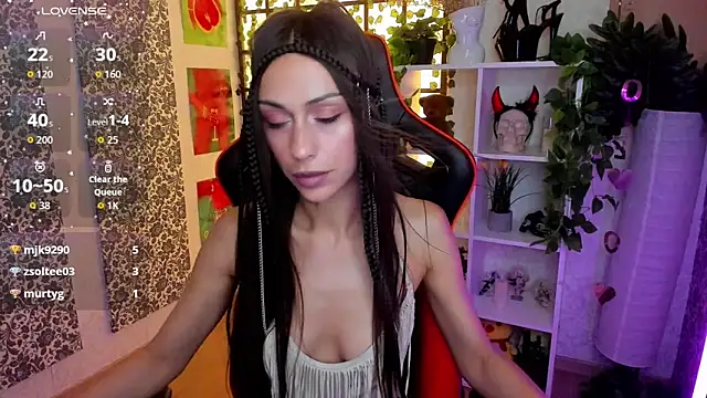 Show de Petite_Moly na webcam