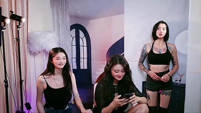 Pinnnkcat 웹캠 쇼