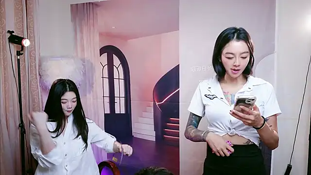Pinnnkcat 웹캠 쇼