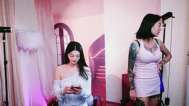 Show de Pinnnkcat na webcam