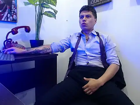 Show de AquilesTaylor na webcam