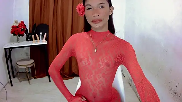 Show modela skeletal_selenax na web-kameri