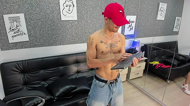 Show modela Jared_Cole na web-kameri