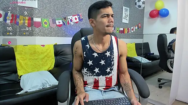 Webkamerová show Jared_Cole
