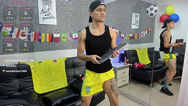 Show modela Jared_Cole na web-kameri