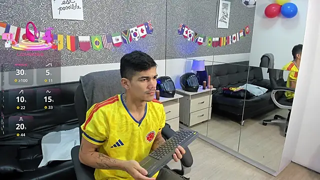 Show modela Jared_Cole na web-kameri