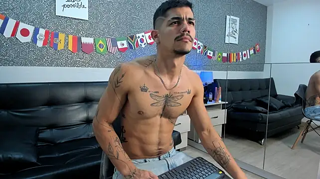 Show modela Jared_Cole na web-kameri
