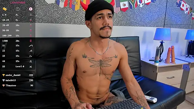 Show modela Jared_Cole na web-kameri
