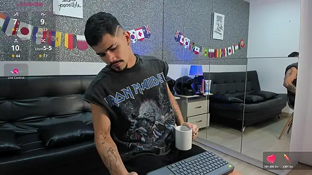 Pertunjukan Kamera Web Jared_Cole