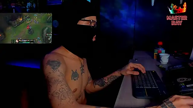 Show de SirRay99 na webcam