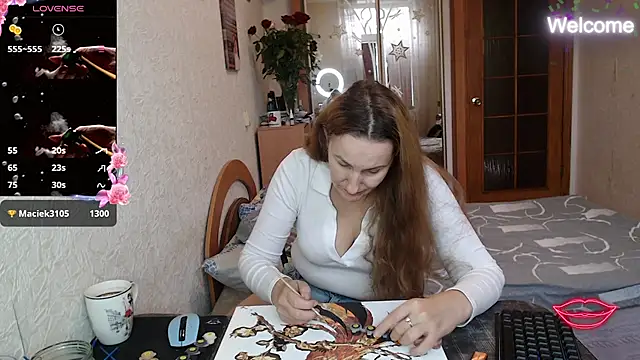 Živý XXX chat Yevgeshka-Milashka