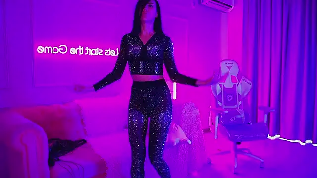 Show de KaylaMous na webcam
