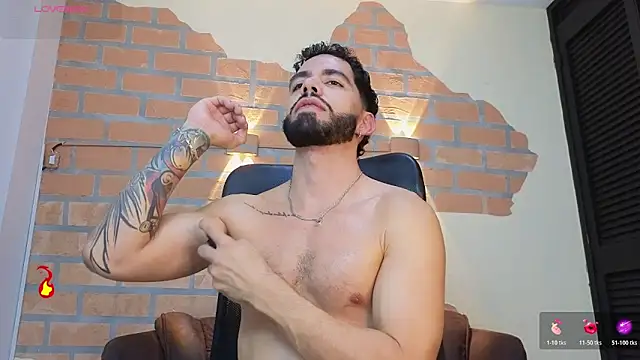 Show modela David_nova1 na web-kameri