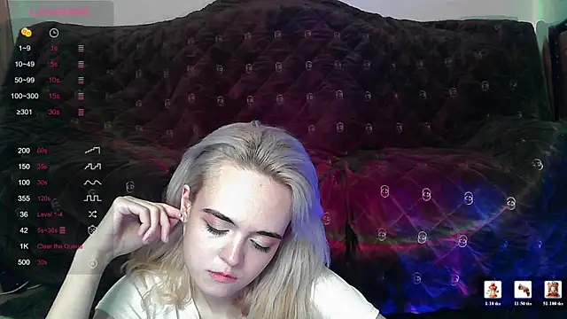 Show de Oxcy_Secret na webcam
