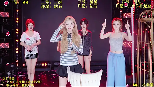 Comebaby007 网络视讯表演