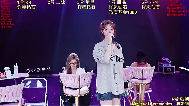 Comebaby007のウェブカメラショー
