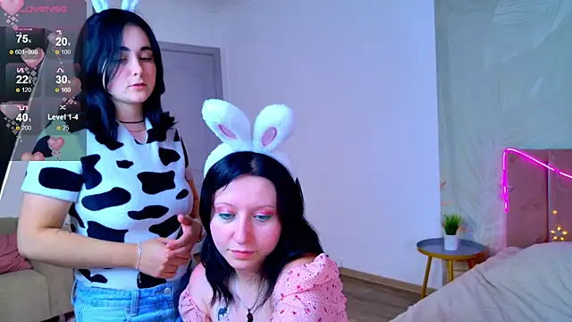 Show de RuthHalll na webcam