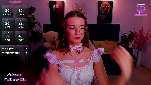 Webkamerová show KatyNuar